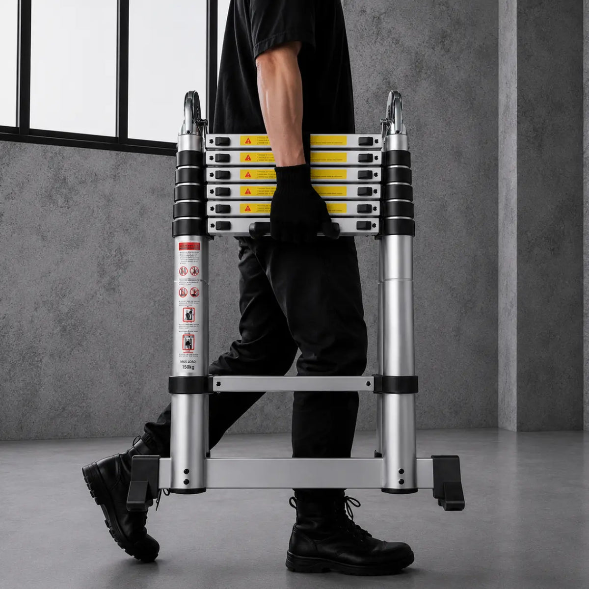 5m Multi-Purpose Telescopic Ladder | Expert Ladders