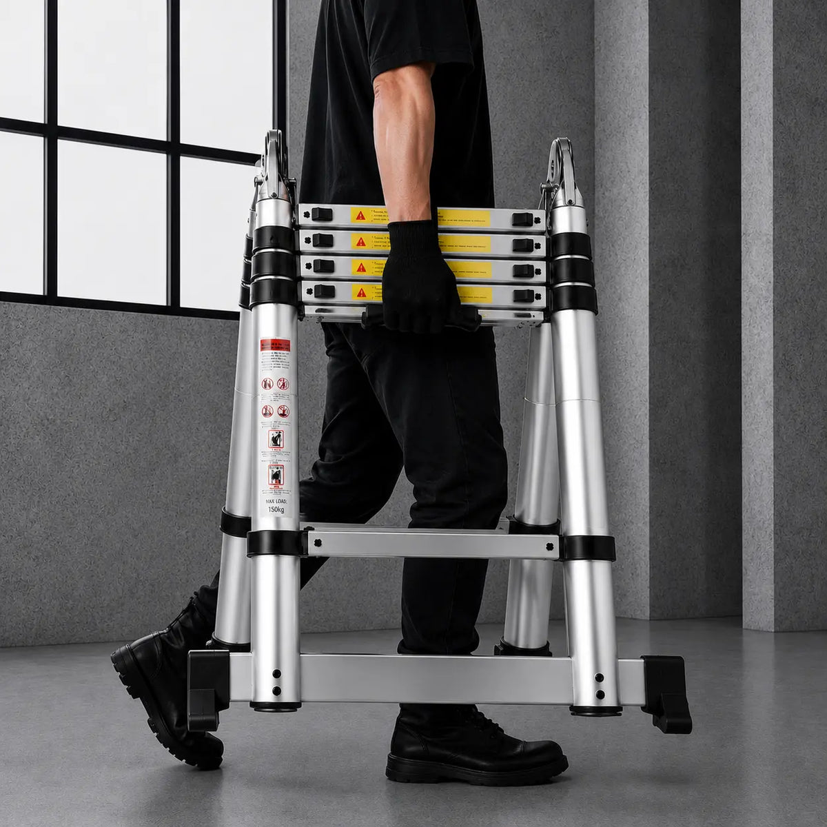 3.8m Multi-Purpose Telescopic Ladder | Expert Ladders